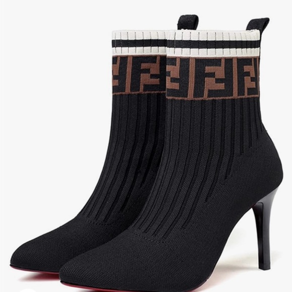 Really cute sock looking boots